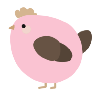 A rose and bark chicken