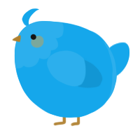 A sky chicken with a head pattern