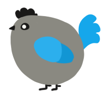 A ash and sky chicken