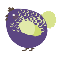 A overcast and lemon chicken with a half-lace pattern