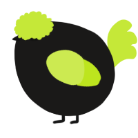 A sable and lime chicken