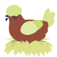 A russet and lemon chicken