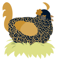 Yakun, a tumblr and honey chicken with a double-lace pattern