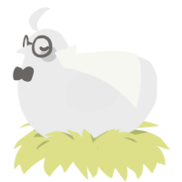 egg, a black chicken