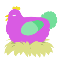 A orchid and spring chicken