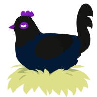(unnamed), a tumblr and black chicken with a head pattern