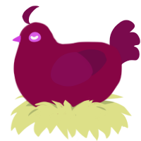 Cranberry Sauce, a maroon and wine chicken