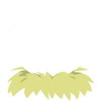 Flashbang, a white chicken with a lace pattern