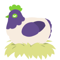 Plasma, a cream and overcast chicken with a head pattern