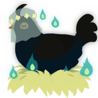 Mika Kagehira from E, a tumblr and black chicken with a half-lace pattern