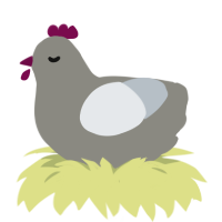 A ash and mist chicken