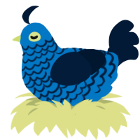 goated bb juice, a sapphire and tumblr chicken with a lace pattern