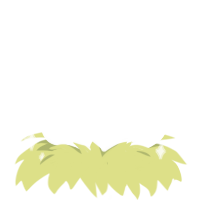 A white chicken with a head pattern