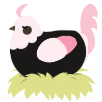 A sable and rose chicken with a head pattern