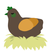 hazelnut turd, a bark and orange chicken