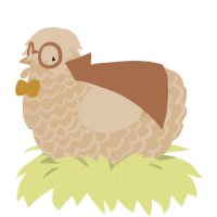 Quicksand Rose, a beige chicken with a lace pattern
