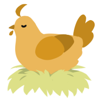 (unnamed), a honey and ochre chicken