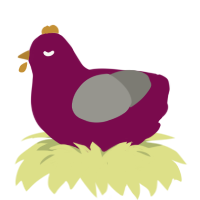 A wine and ash chicken