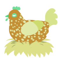 MSN 0100 Hyaku Shiki, a gold and lemon chicken with a speckle pattern