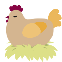 peach crème, a beige and honey chicken