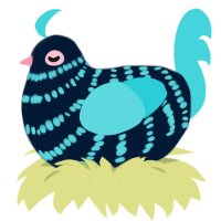 (unnamed), a tumblr and aqua chicken with a bar pattern
