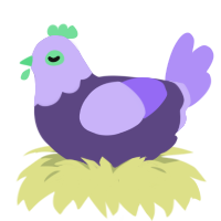 Thanks Doc, a overcast and lilac chicken with a head pattern