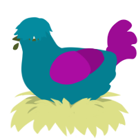 Sleepy, a sea and plum chicken