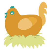 A orange and honey chicken