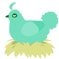 A mint chicken