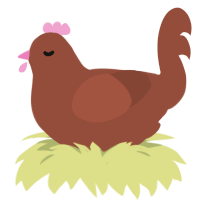 A russet chicken