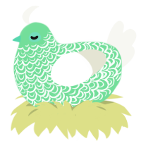 GetInto Hypnosis Mic, a spring and white chicken with a double-lace pattern