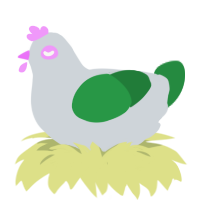(unnamed), a mist and viridian chicken