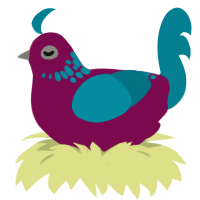 Diluted, a wine and sea chicken with a neck-speckle pattern