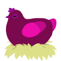 Beetroot, a wine and fuchsia chicken