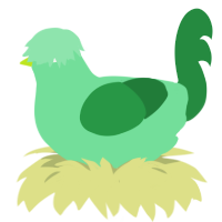 Shamrock Shake, a spring and viridian chicken