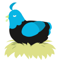 It is my cat, a sable and cerulean chicken with a head pattern