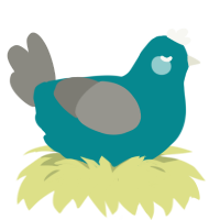 (unnamed), a teal and ash chicken