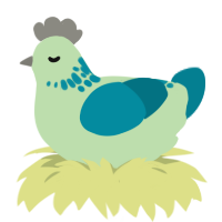(unnamed), a gluppy and sea chicken with a neck-speckle pattern