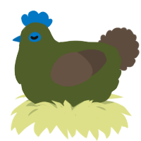 A olive and bark chicken