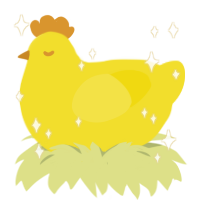Walmart squeaker, a yellow chicken