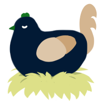 A tumblr and beige chicken