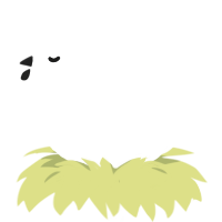 Burning Bright, a silver and mist chicken with a lace pattern