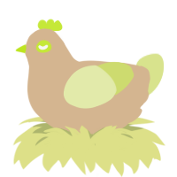 A beige and lemon chicken