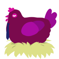A wine and plum chicken