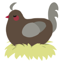 ash turd, a bark and ash chicken