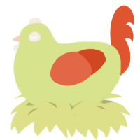 (unnamed), a lemon and vermilion chicken