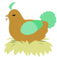 A gold and spring chicken