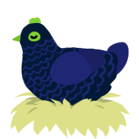 dashcon USA, a tumblr and navy chicken with a lace pattern
