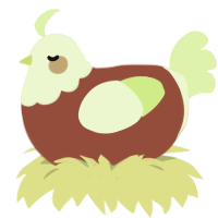 A russet and apple chicken with a head pattern