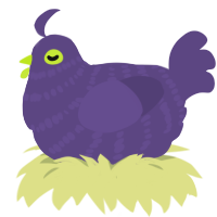 (unnamed), a overcast chicken with a bar pattern